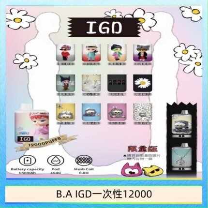 B.A IGD12000口 電子煙